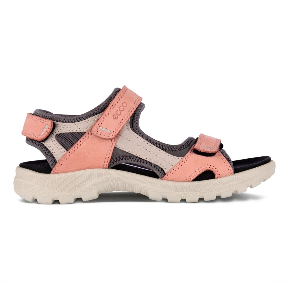 ECCO Womens Sandals Pink - Onroads - OJD-842156